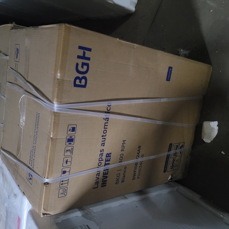 LAVARROPAS AUTOMATICO BGH INVERTER 8K